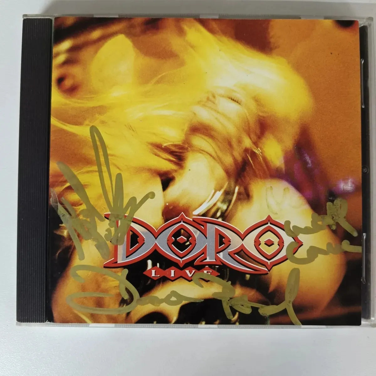 Cd Doro-live 1993 *autografado Warlock Zed Yago Phantom Blue