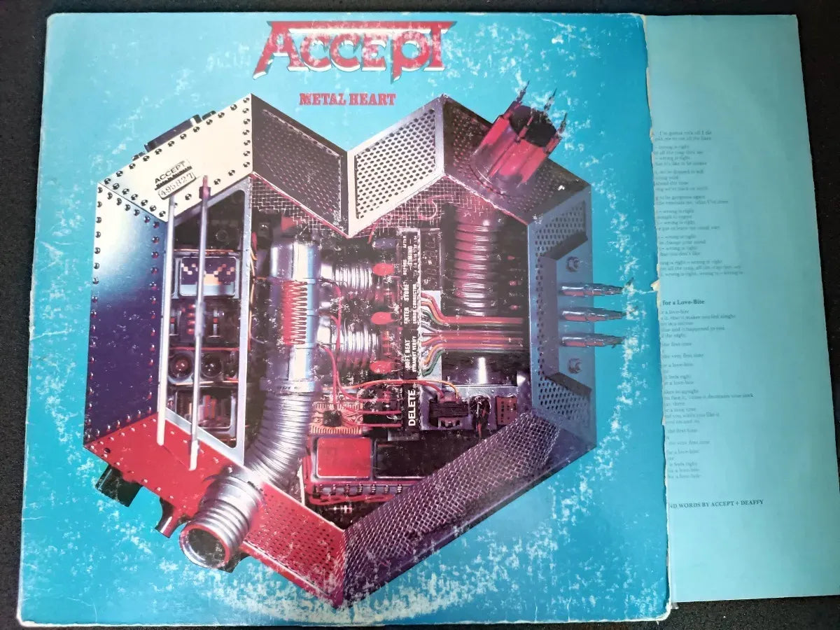 Lp - Accept - Metal Heart * Us - Heavy Metal - 1985