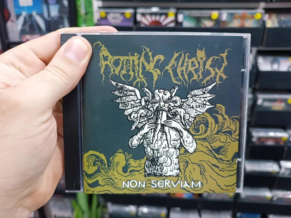 Cd Rotting Christ - Non Serviam * Nac - Black Metal