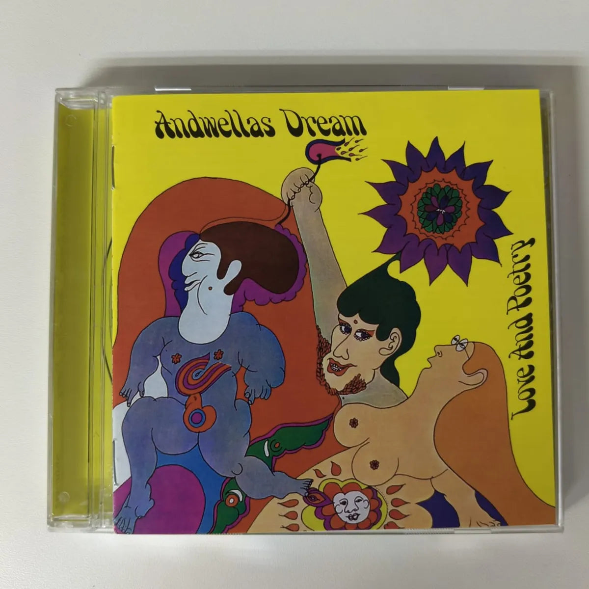 Cd Andwellas Dream - Love And Poetry C/08 Bonus Psycho Rock